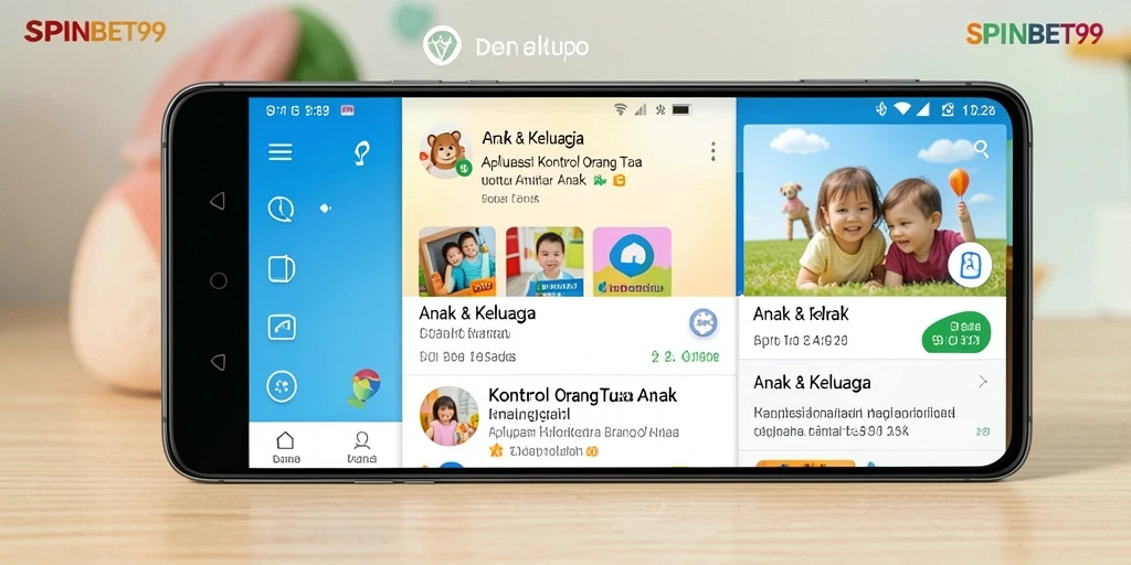 Antarmuka kontrol orang tua yang mudah dan efektif.
